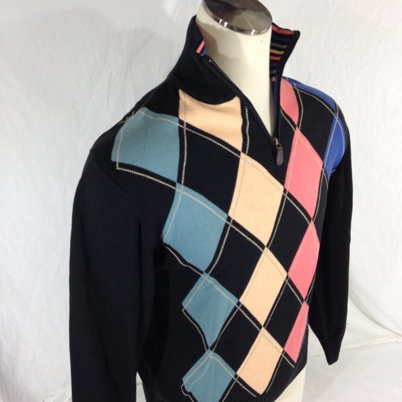 Eildon Hills NWT Argyle Sweater Size Medium - Picture 6 of 11